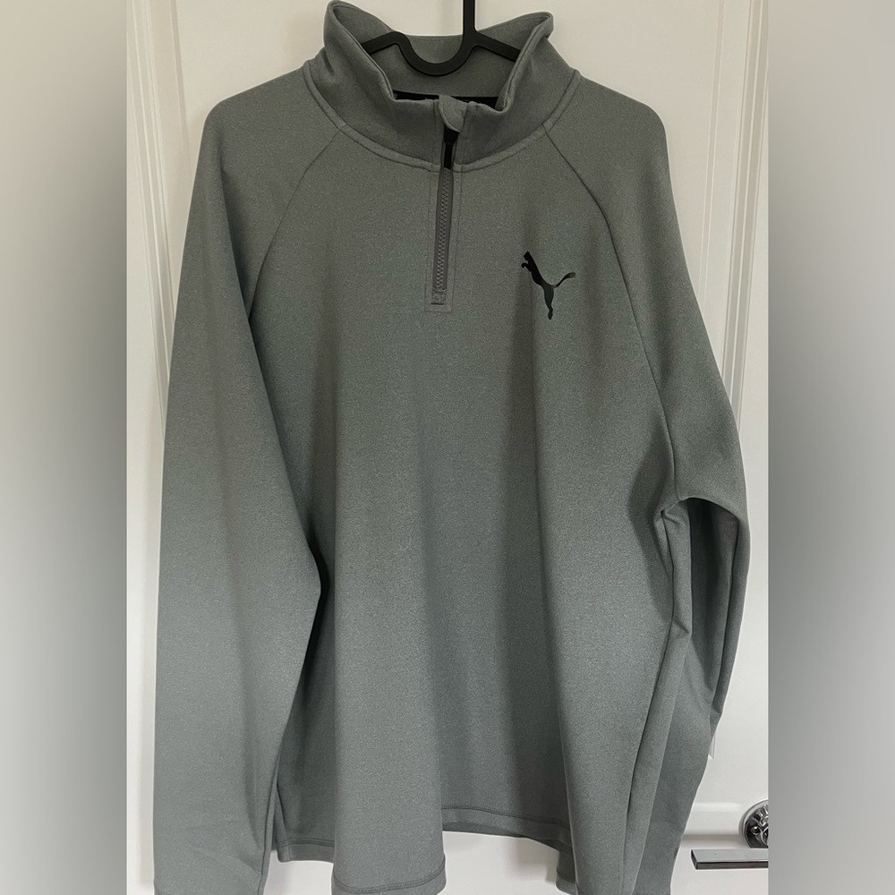 Puma 1/4 zip pullover NWOT